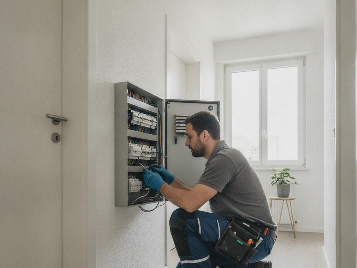 Électricien professionnel Yverdon-les-Bains — intervention sur tableau électrique